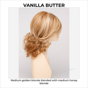 Danielle By Envy in Vanilla Butter-Medium golden blonde blended with medium honey blonde
