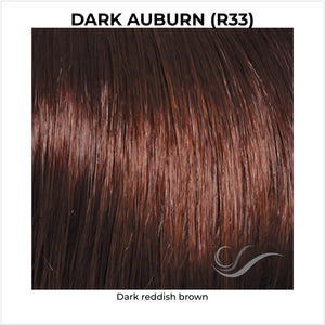 Dark Auburn (R33)-Dark reddish brown