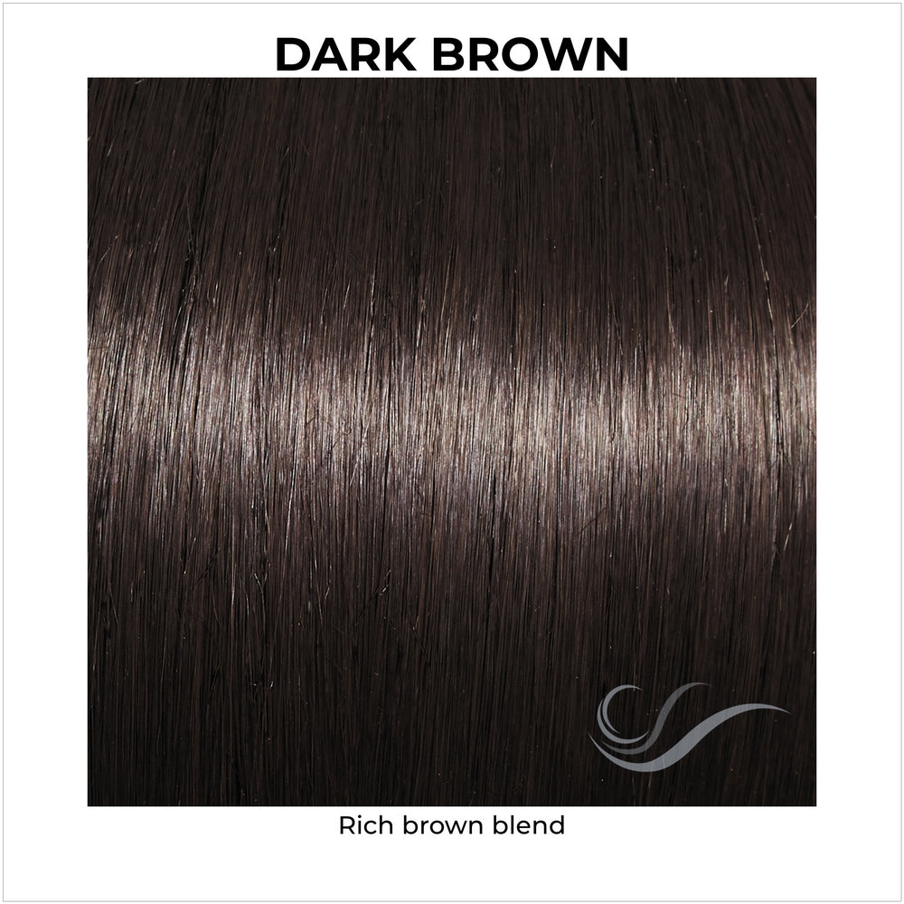 Dark Brown-Rich brown blend