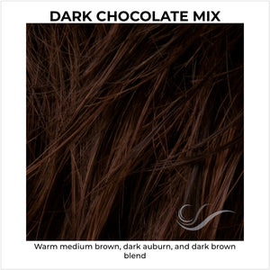 En Vogue by Ellen Wille in Dark Chocolate Mix-Darkest brown blended with dark auburn