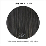 Load image into Gallery viewer, Dark Chocolate-Dark brown and medium brown 50/50 blend
