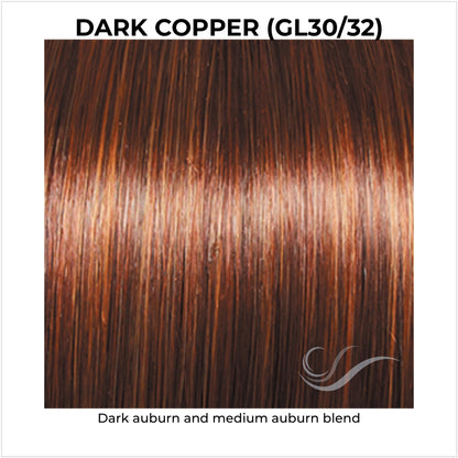Dark Copper (GL30/32)-Dark auburn and medium auburn blend