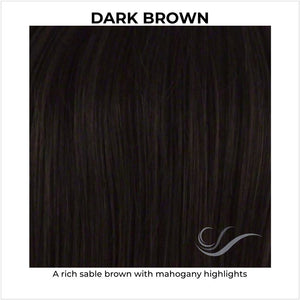 Dark Brown-Deepest brown blend