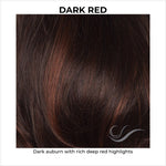 Load image into Gallery viewer, Dark Red-Dark auburn with rich deep red highlights
