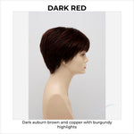 Load image into Gallery viewer, Destiny By Envy in Dark Red-Dark auburn brown and copper with burgundy highlights
