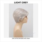Load image into Gallery viewer, Destiny By Envy in Light Grey-Soft white blended with silver
