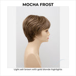 Load image into Gallery viewer, Destiny By Envy in Mocha Frost-Light ash brown with gold blonde highlights

