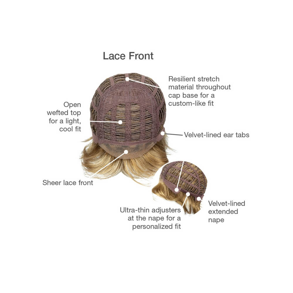 Lace front cap