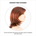 Load image into Gallery viewer, Ferrara by Ellen Wille in Granat Red Shaded-Granat red base with brown and dark auburn lowlights with dark roots
