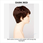 Load image into Gallery viewer, Fiona By Envy in Dark Red-Dark auburn brown and copper with burgundy highlights
