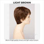 Load image into Gallery viewer, Fiona By Envy in Light Brown-Blend of light golden brown and light auburn brown
