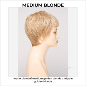 Fiona By Envy in Medium Blonde-Warm blend of medium golden blonde and pale golden blonde