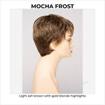 Load image into Gallery viewer, Fiona By Envy in Mocha Frost-Light ash brown with gold blonde highlights

