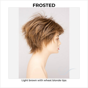 Flame By Envy in Frosted-Light brown with wheat blonde tips