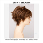 Load image into Gallery viewer, Flame By Envy in Light Brown-Blend of light golden brown and light auburn brown
