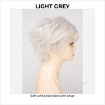 Load image into Gallery viewer, Flame By Envy in Light Grey-Soft white blended with silver
