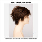 Load image into Gallery viewer, Flame By Envy in Medium Brown-Deep brown with caramel and medium golden brown
