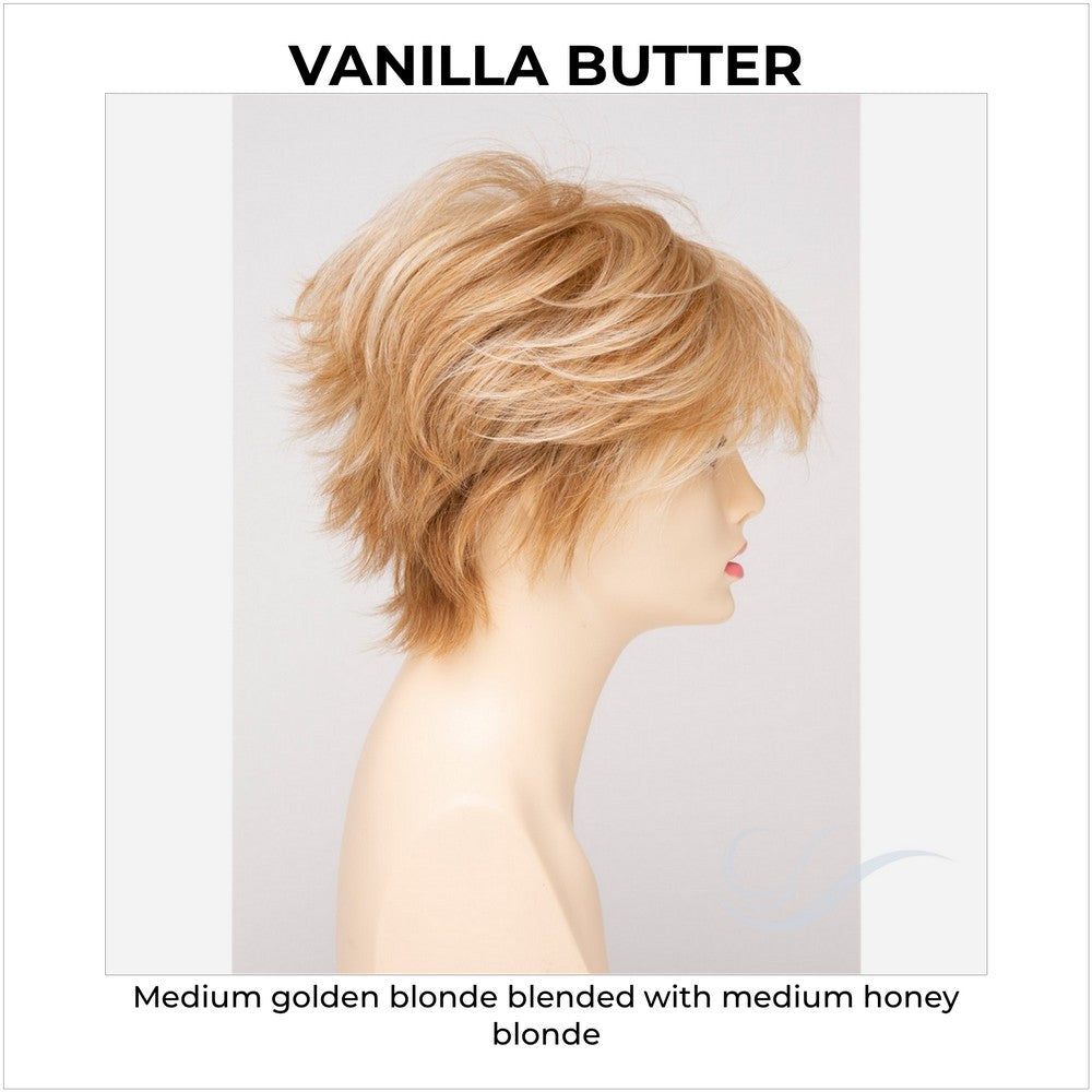 Flame By Envy in Vanilla Butter-Medium golden blonde blended with medium honey blonde