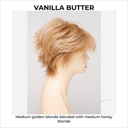 Flame By Envy in Vanilla Butter-Medium golden blonde blended with medium honey blonde
