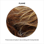 Load image into Gallery viewer, Flame-Three tones of auburn red, ending with honey blonde
