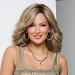 Load image into Gallery viewer, Flip The Script by Raquel Welch wig in Shaded Cappuccino (SS12/22) Image 6
