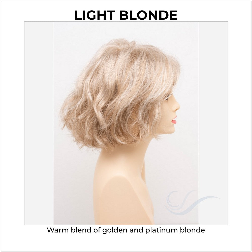 Gia by Envy in Light Blonde-Warm blend of golden and platinum blonde