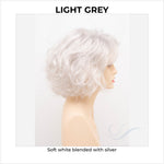 Load image into Gallery viewer, Gia by Envy in Light Grey-Soft white blended with silver
