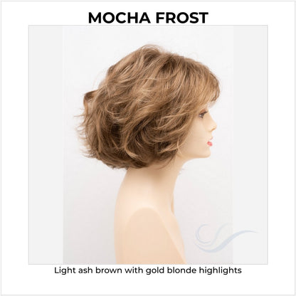 Gia by Envy in Mocha Frost-Light ash brown with gold blonde highlights