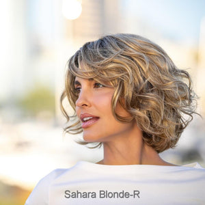 Gia Mono by Envy wig in Sahara Blonde-R Image 4