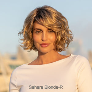 Gia Mono by Envy wig in Sahara Blonde-R Image 1