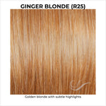 Load image into Gallery viewer, Ginger Blonde (R25)-Golden blonde with subtle highlights
