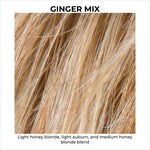 Load image into Gallery viewer, Ginger Mix-Light honey blonde, light auburn, and medium honey blonde blend
