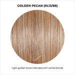 Load image into Gallery viewer, Golden Pecan (RL13/88)-Light golden brown blended with vanilla blonde
