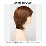Load image into Gallery viewer, Grace By Envy in Light Brown-Blend of light golden brown and light auburn brown
