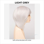 Load image into Gallery viewer, Grace By Envy in Light Grey-Soft white blended with silver
