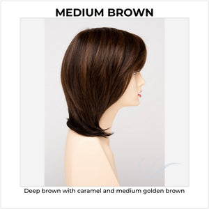 Grace By Envy in Medium Brown-Deep brown with caramel and medium golden brown