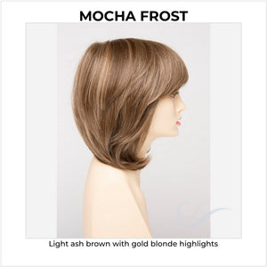 Grace By Envy in Mocha Frost-Light ash brown with gold blonde highlights