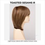 Load image into Gallery viewer, Grace By Envy in Toasted Sesame-R-Light brown blend with medium brown roots
