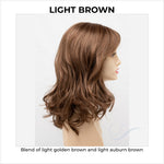 Load image into Gallery viewer, Harmony by Envy in Light Brown-Blend of light golden brown and light auburn brown
