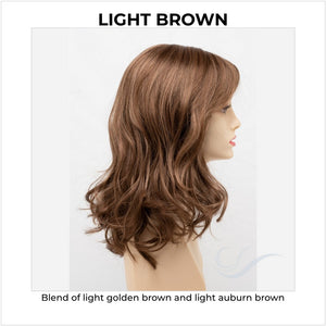 Harmony by Envy in Light Brown-Blend of light golden brown and light auburn brown
