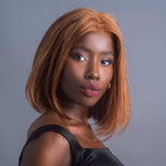 Load image into Gallery viewer, Harriet by Alexander Human Hair wig in Autumn Teak Image 1

