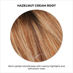Load image into Gallery viewer, Hazelnut Cream Root-Warm golden blonde base with creamy highlights and soft brown roots

