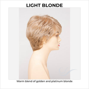 Heather By Envy in Light Blonde-Warm blend of golden and platinum blonde