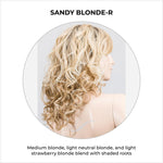 Load image into Gallery viewer, Heaven by Ellen Wille in Sandy Blonde-R-Medium blonde, light neutral blonde, and light strawberry blonde blend with shaded roots
