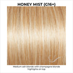 Load image into Gallery viewer, Honey Mist (G16+)-Medium ash blonde with champagne blonde highlights on top
