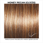 Load image into Gallery viewer, Honey Pecan (GL11/25)-Medium brown blended with medium golden blonde
