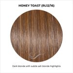 Load image into Gallery viewer, Honey Toast (RL12/16)-Dark blonde with subtle ash blonde highlights
