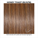 Load image into Gallery viewer, Honey Toast (RL12/16)-Dark blonde with subtle ash blonde highlights
