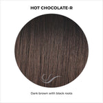 Load image into Gallery viewer, Hot Chocolate-R-Dark brown with black roots
