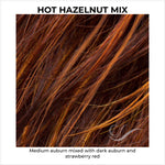 Load image into Gallery viewer, Hot Hazelnut Mix-Medium auburn mixed with dark auburn and strawberry red
